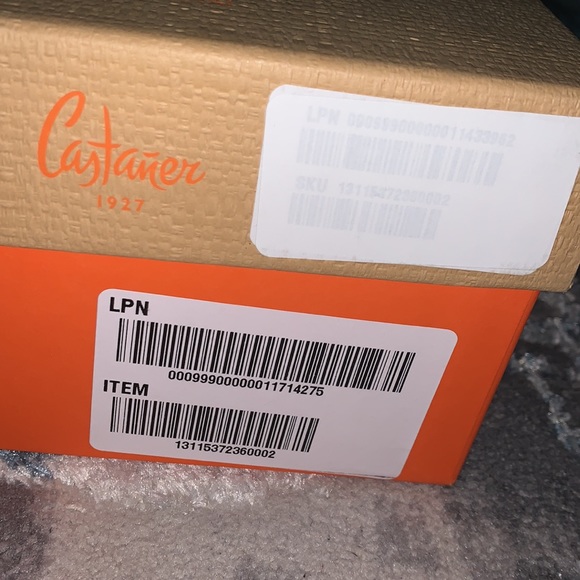 Brand New CASTAÑER Gea Canvas Wedge Sandal (NWT) - Picture 6 of 8